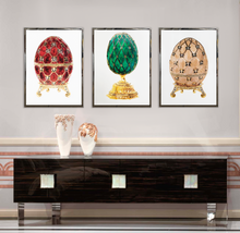 Load image into Gallery viewer, Green Fabergé Egg
