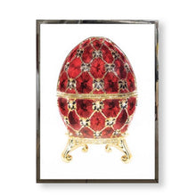 Load image into Gallery viewer, Red Fabergé Egg
