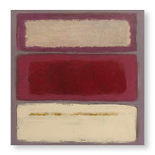 Load image into Gallery viewer, Beige and Red Square Abstract Painting
